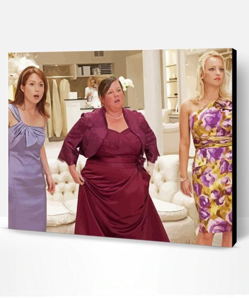 Bridesmaids Characters Paint By Number