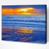 Bridlington Beach At Sunset Paint By Number