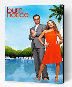 Burn Notice Paint By Numbers
