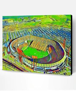 Candlestick Park Art Paint By Numbers