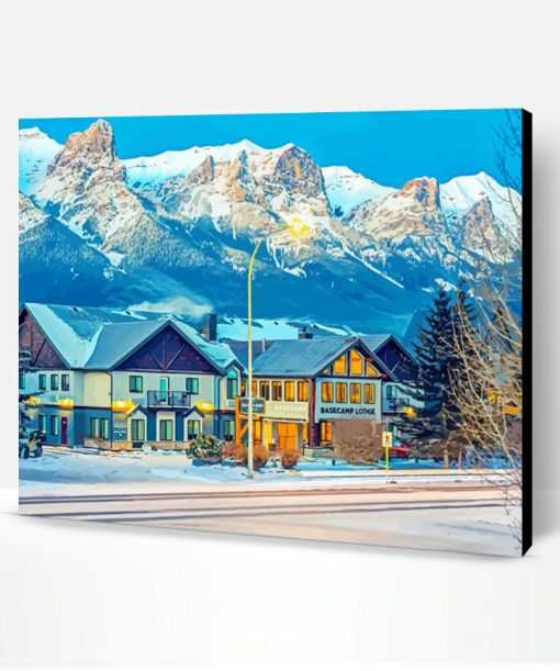 Canmore Canada Paint By Number