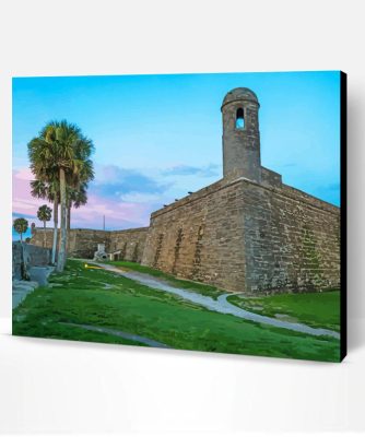 Castillo De San Marcos National Monument St Paint By Number