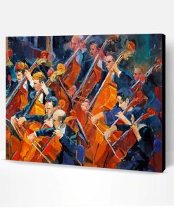 Cello Orchestra Paint By Numbers