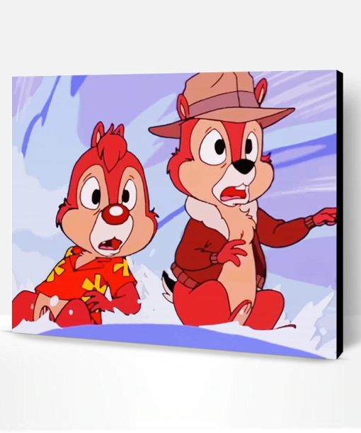 Chip N Dale Character Paint By Number