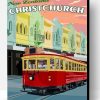 Christchurch New Zealand Poster Paint By Numbers