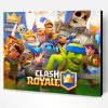 Clash Royale Game Paint By Number