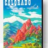Colorado Springs Poster Paint By Number