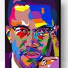 Colorful Malcolm X Paint By Number