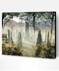 Craigh Na Dun Rocks Paint By Numbers