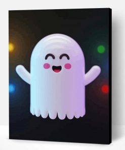 Cute Ghost Paint By Number