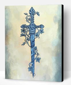Dagger Art Paint By Number