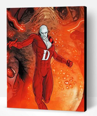 Deadman Cartoon Paint By Number