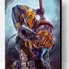 Deathstroke With Gun Paint By Numbers