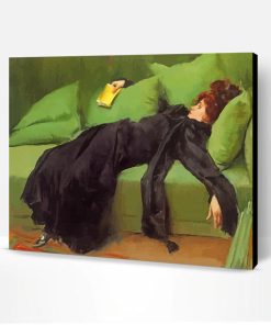Decadent Woman Ramon Casas Paint By Number