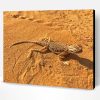 Desert Gecko Paint By Number