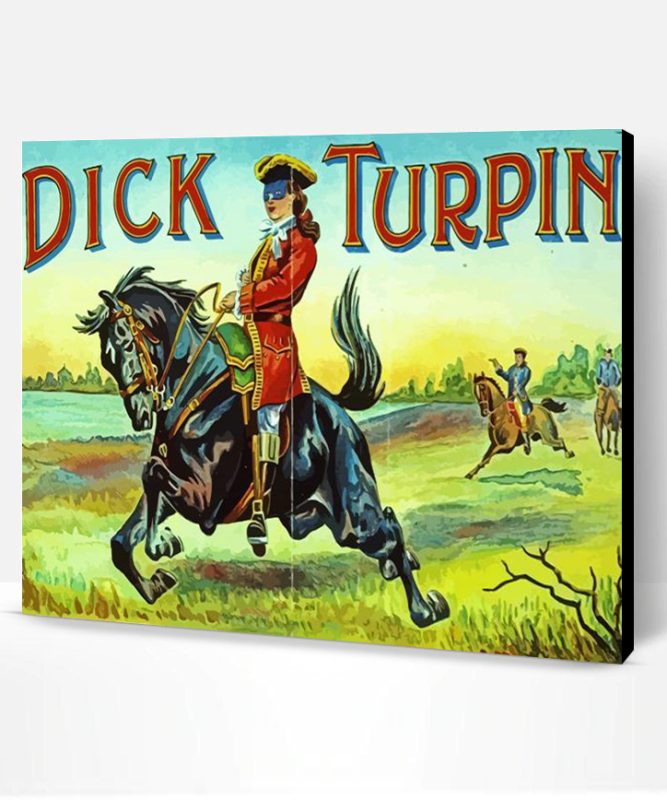 Dick Turpin Art Paint By Numbers