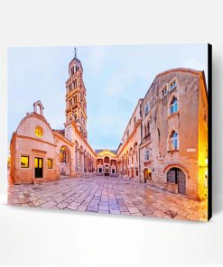 Diocletians Palace in Split Croatia Paint By Numbers