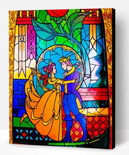 Disney Stained Glass Paint By Number