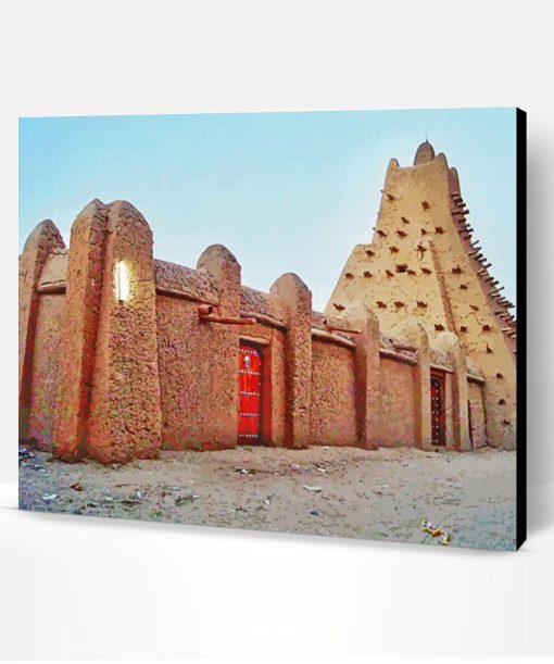 Djenne Mosque Mali Paint By Number