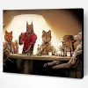Dogs Poker Animals Paint By Number