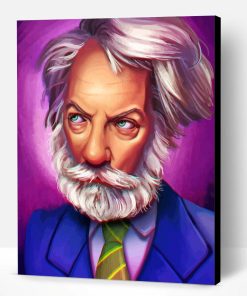 Donald Sutherland Actor Art Paint By Number
