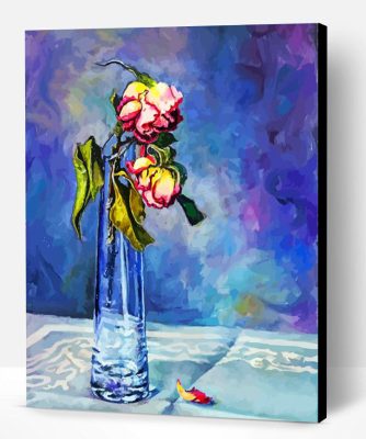 Dying Rose Art Paint By Number