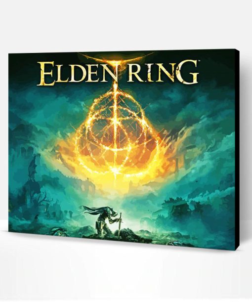 Elden Ring Game Poster Paint By Number