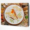 Embroidery Bird Paint By Numbers