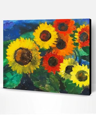 Emil Nolde Sonnenblumen Paint By Number