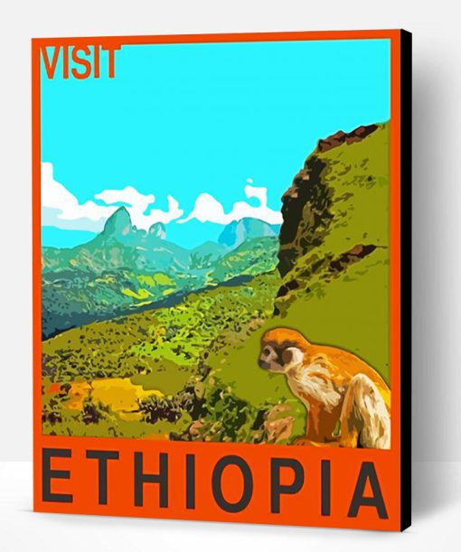 Ethiopia Poster Paint By Number