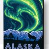 Fairbanks Alaska Poster Art Paint By Numbers