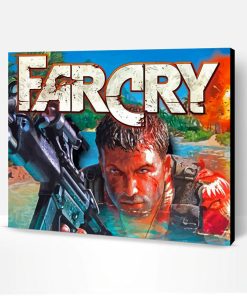 Far Cry Video Game Paint By Number