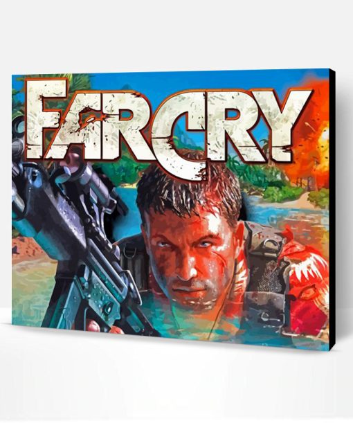 Far Cry Video Game Paint By Number