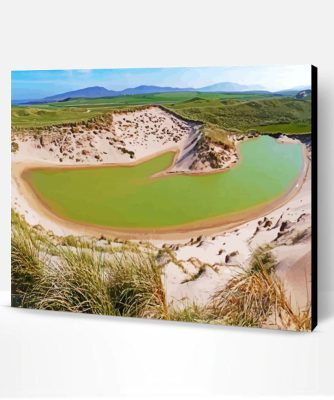 Faraid Head Dune Lagoon Paint By Numbers