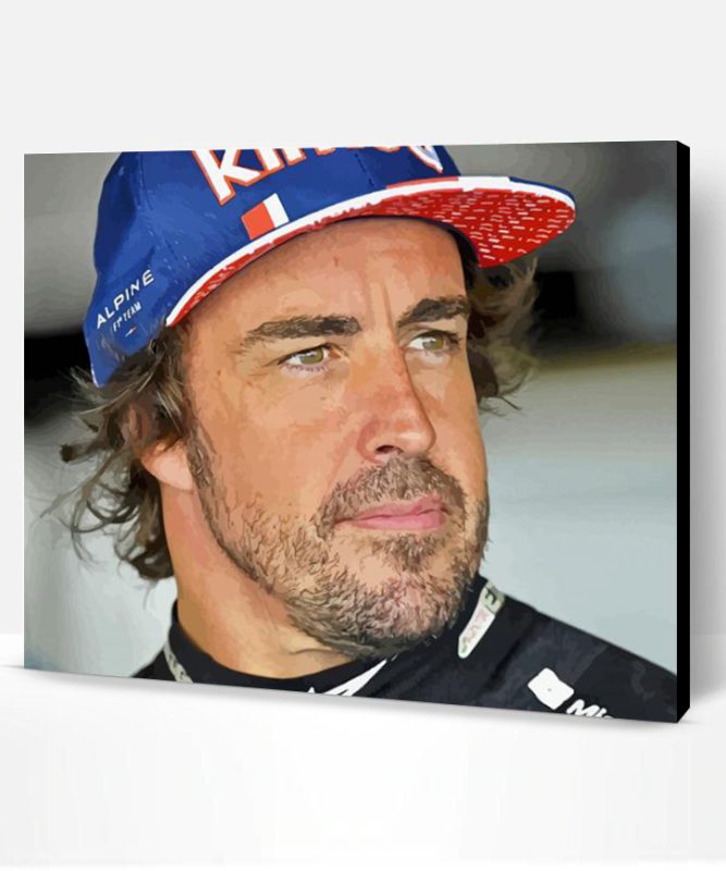 Fernando Alonso Paint By Numbers