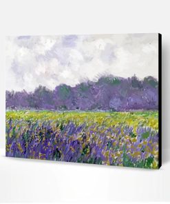 Field Of Yellow Irises At Giverny Monet Paint By Number