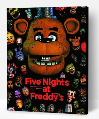 Five Nights At Freddys Paint By Number