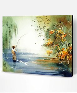 Fly Fishing Art Paint By Numbers