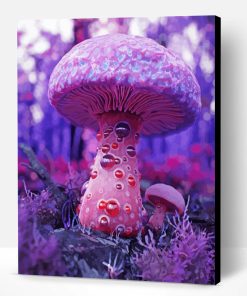 Fnatasy Purple Mushroom Paint By Numbers