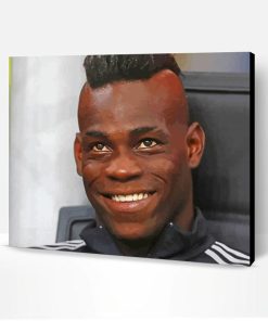 Footballer Mario Balotelli Paint By Number