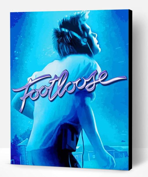 Footloose Movie Poster Paint By Number