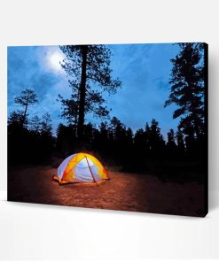 Forest And Camping Paint By Number