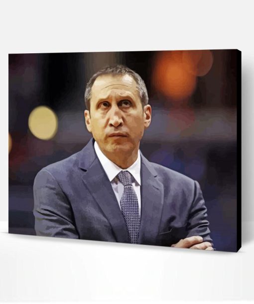 Former Basketballer David Blatt Paint By Number