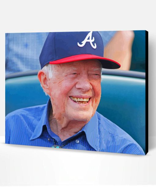 Former President Jimmy Carter Paint By Number