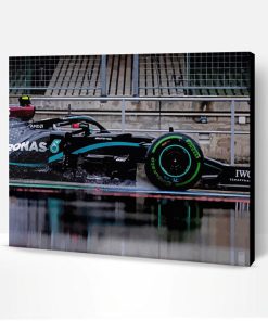 Formula 1 Mercedes Paint By Number