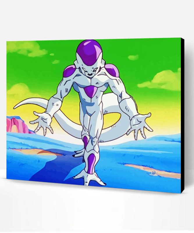 Frieza Dragon Ball Z Paint By Number