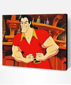 Gaston Beauty And The Beast Paint By Number