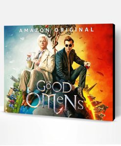 Good Omens Poster Paint By Numbers
