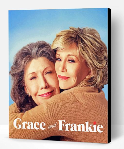 Grace And Frankie Comedy Serie Paint By Number