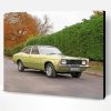 Green Ford Cortina Paint By Numbers